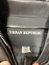 Urban Republic Women's Vest Sleeveless Quilted Full-zip with Hood and Pockets