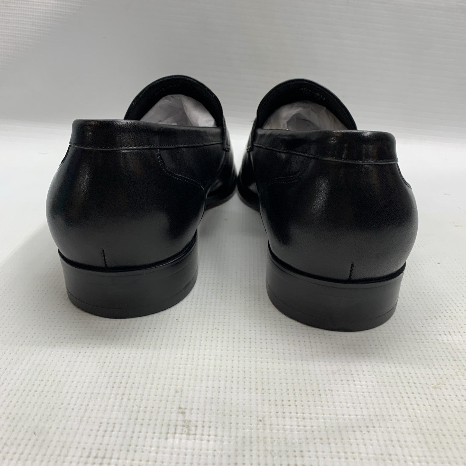 GIFENNSE Men's Dress Shoes Slip-On Loafers Formal Leather Shoes Size 13 Black