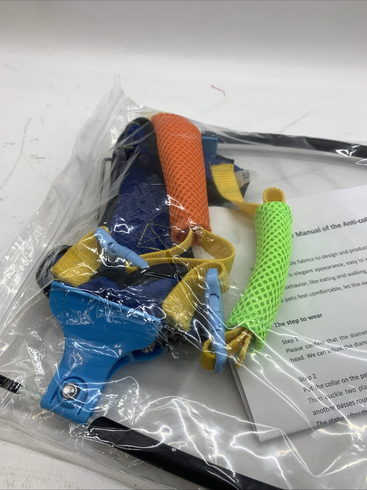 Blind Pet Anti-Collision Ring Pet Safety Harness for Blind Dogs Protective Guide