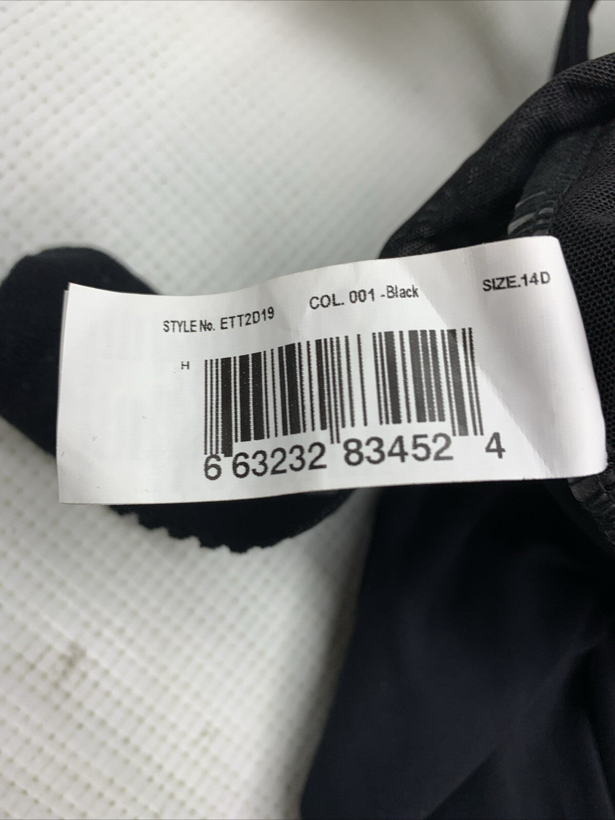 Gottex Sweetheart Cup Sized Tankini Top Swimsuit Tutti Frutti Black Size 14D