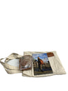 Vintage Leather Shoulder Bag Marbella Crossbody Handbag for Women - Brown Xs