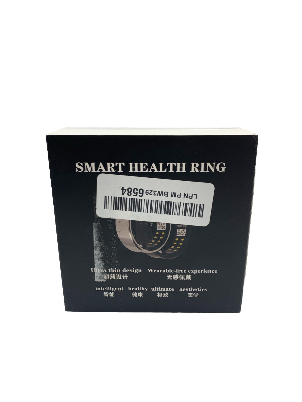 Smart Ring IP68 Waterproof Blood Oxygen Heart Rate Sleep Monitor Fitness Tracker