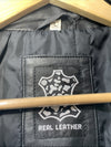 Decrum Leather Coat Women Real Lambskin Stylish Leather Coat Size Long Sleeve