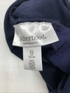 Motherhood Maternity Regular Skinny Leg Athletic Ankle Pants Navy Blue Size XS