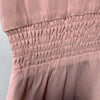 Women'S V Neck Ruffle Sleeve Summer Dress Split Flowy Tiered Midi Dress Pink Med