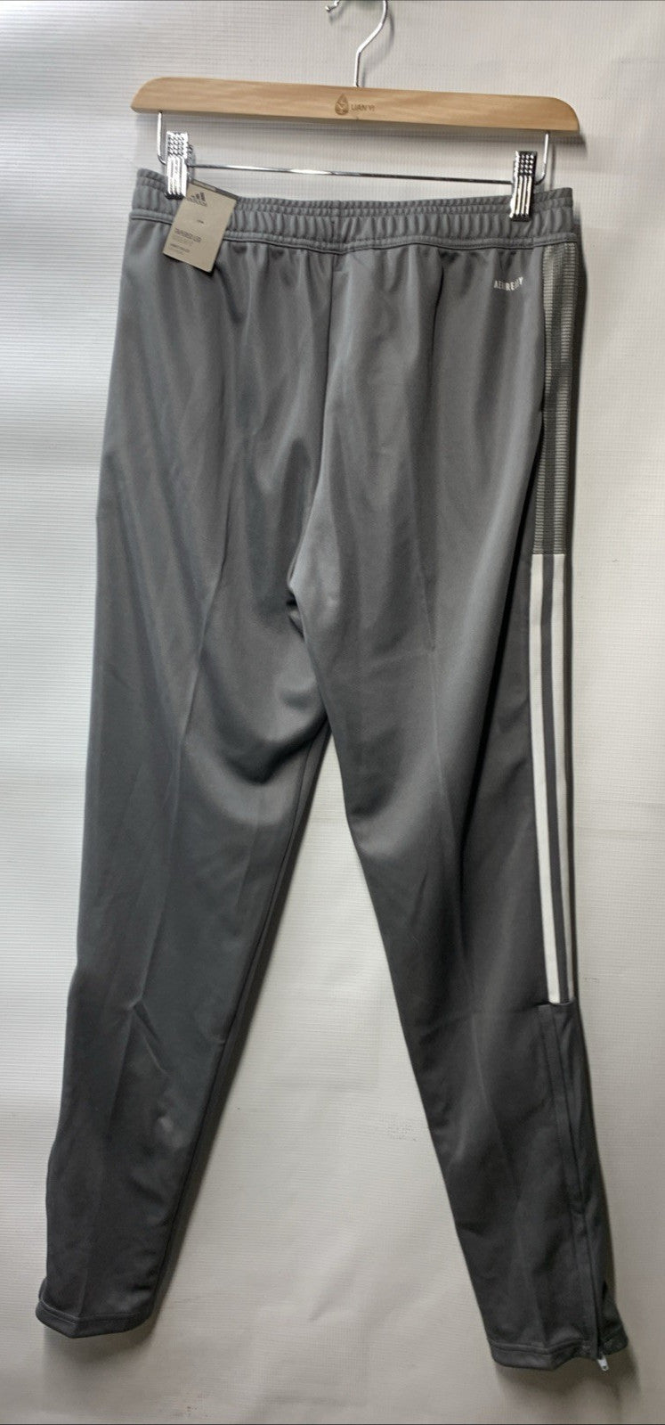 adidas Tiro 21 Men's Long Track Pants Team Grey Four GM7384 Size L Tapered Leg