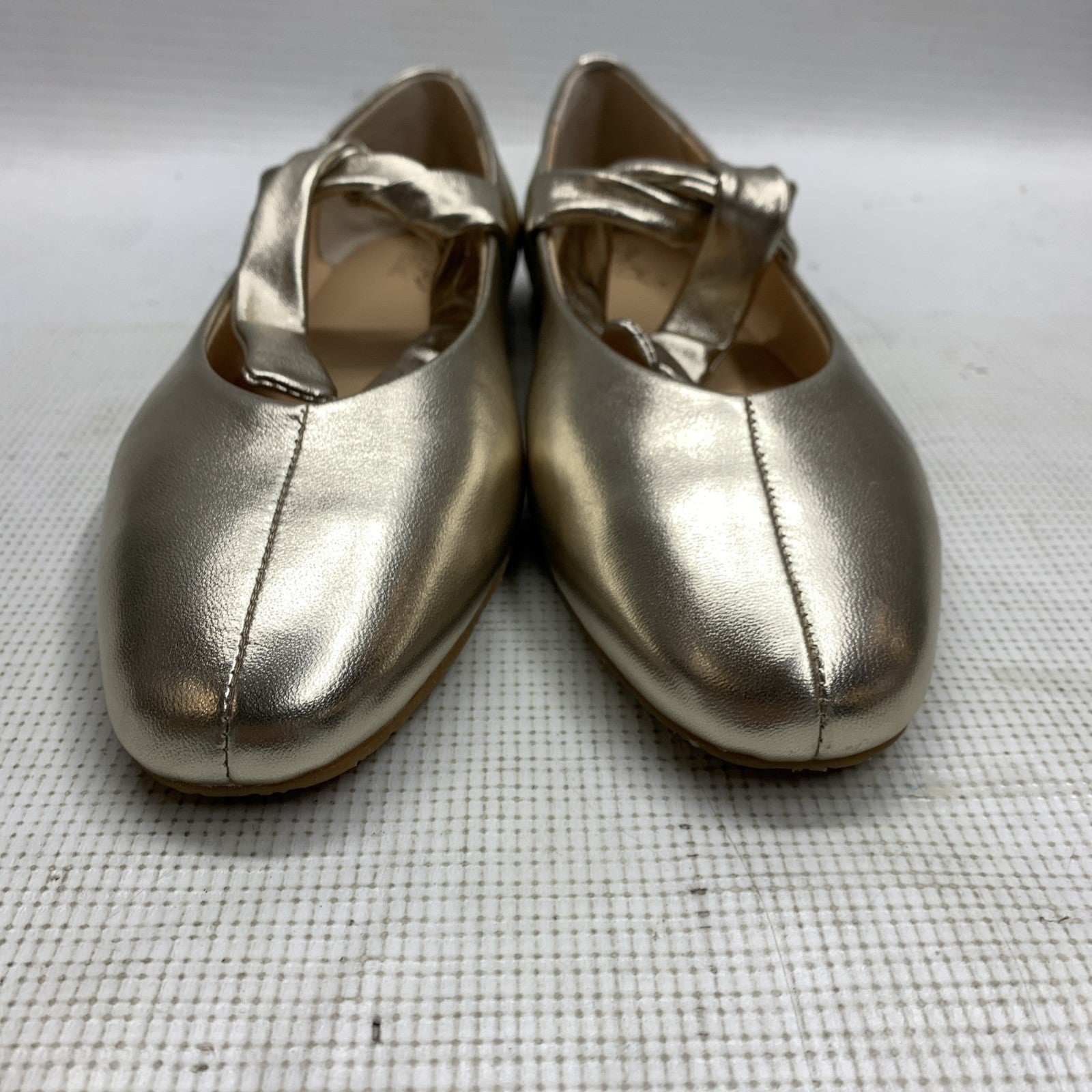 Jewel Badgley Mischka Taylore Pull-On Mary Jane Flats JW5213 Dress Shoes Size 9