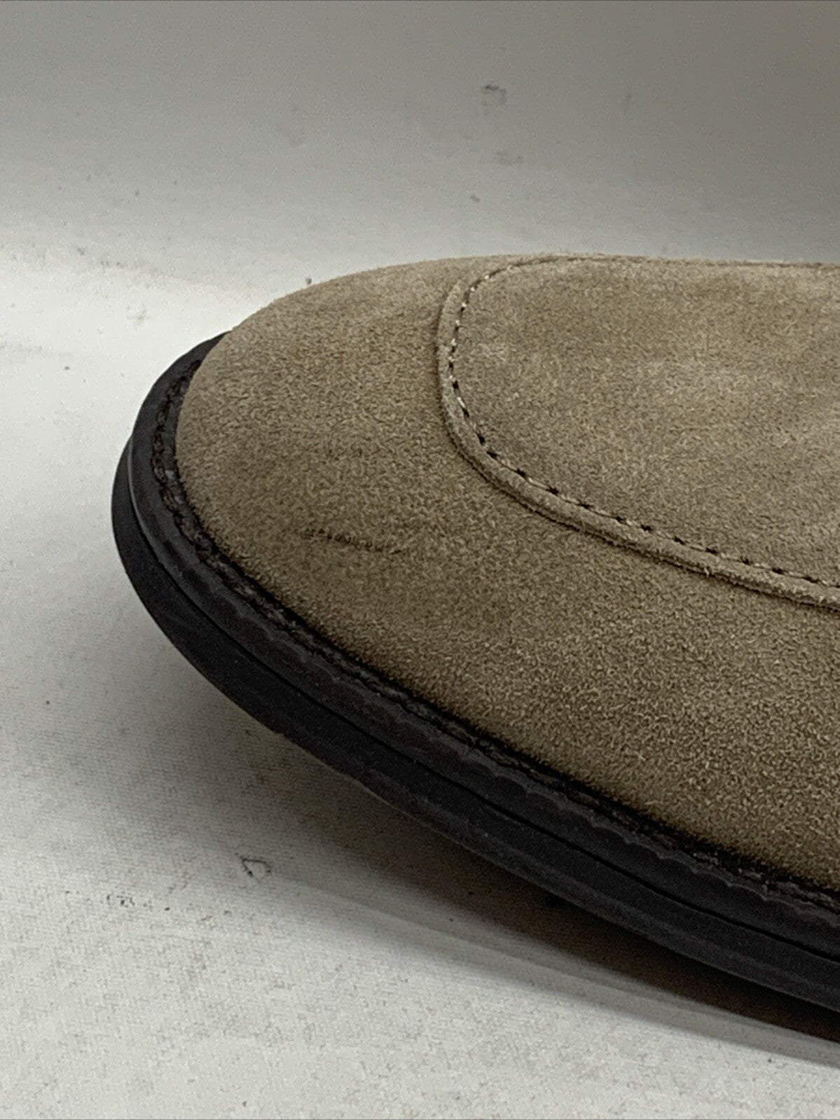 Calvin Klein Men's Jay Pointy Toe Slip-On Dress Loafers Shoes Taupe Size 10