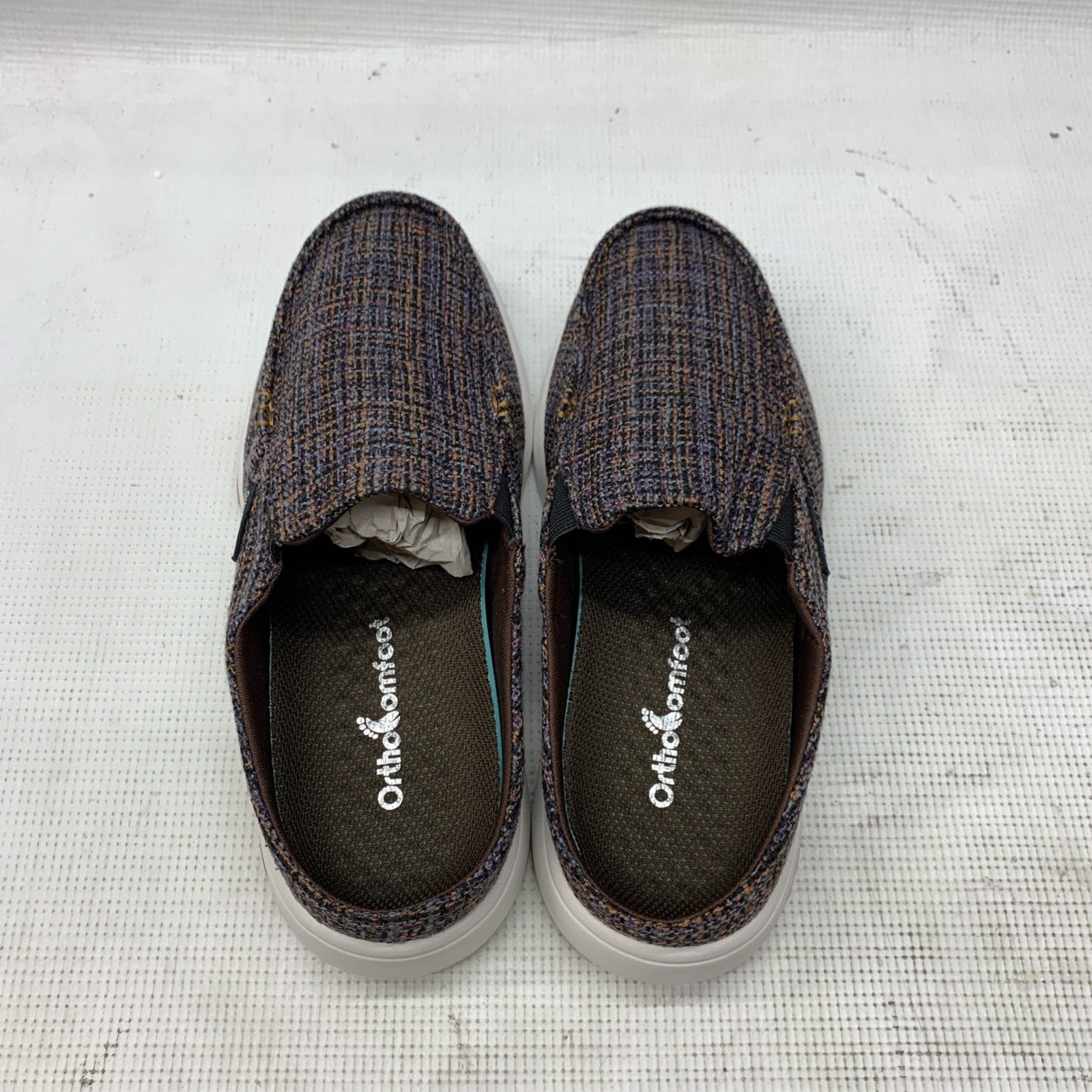 OrthoComfoot Women's Orthopedic Slip-On Loafers Walking Shoes Size 8 Casual