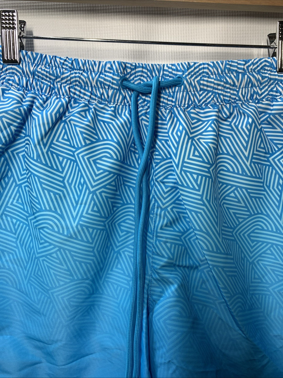 DKNY Men's Blue Swim Short Trunks Board Shorts Quick Dry Size Medium Swimwear