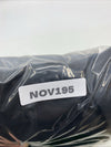 Van Heusen Black Button Up Stain Shield Big Fit Stretch Shirt Mens Size 22 34/35