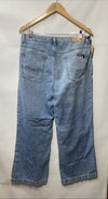 Buffalo David Bitton Women's Addie High Rise Wide Leg Jeans Size 32 Long Pants