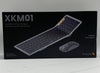 ProtoArc Foldable Keyboard and Mouse, XKM01 Folding Wireless Keyboard Mouse Comb