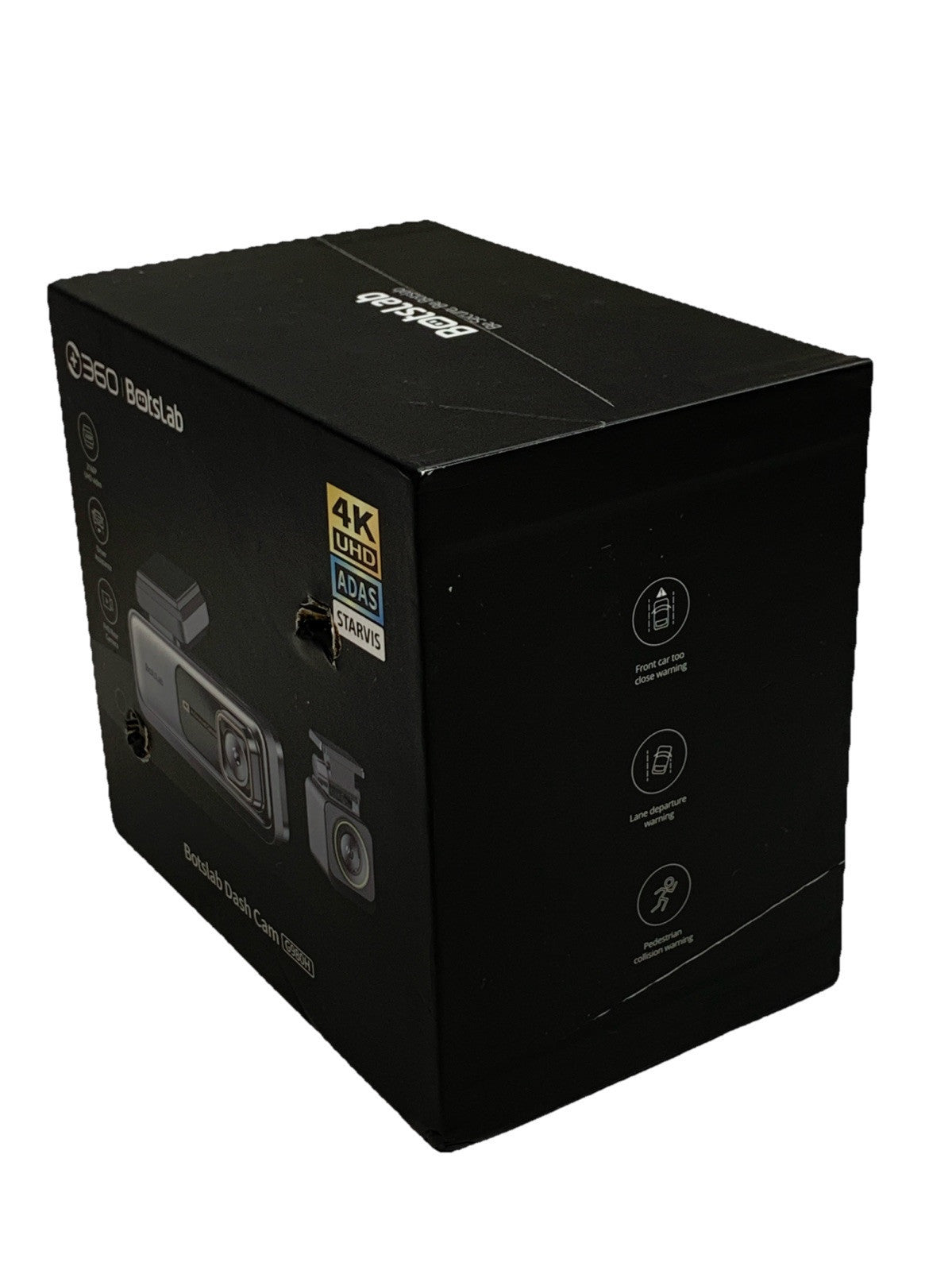 4K Dash Cam Front and Rear, Botslab; Ultra Wide with ADAS, Night Vision. G980H