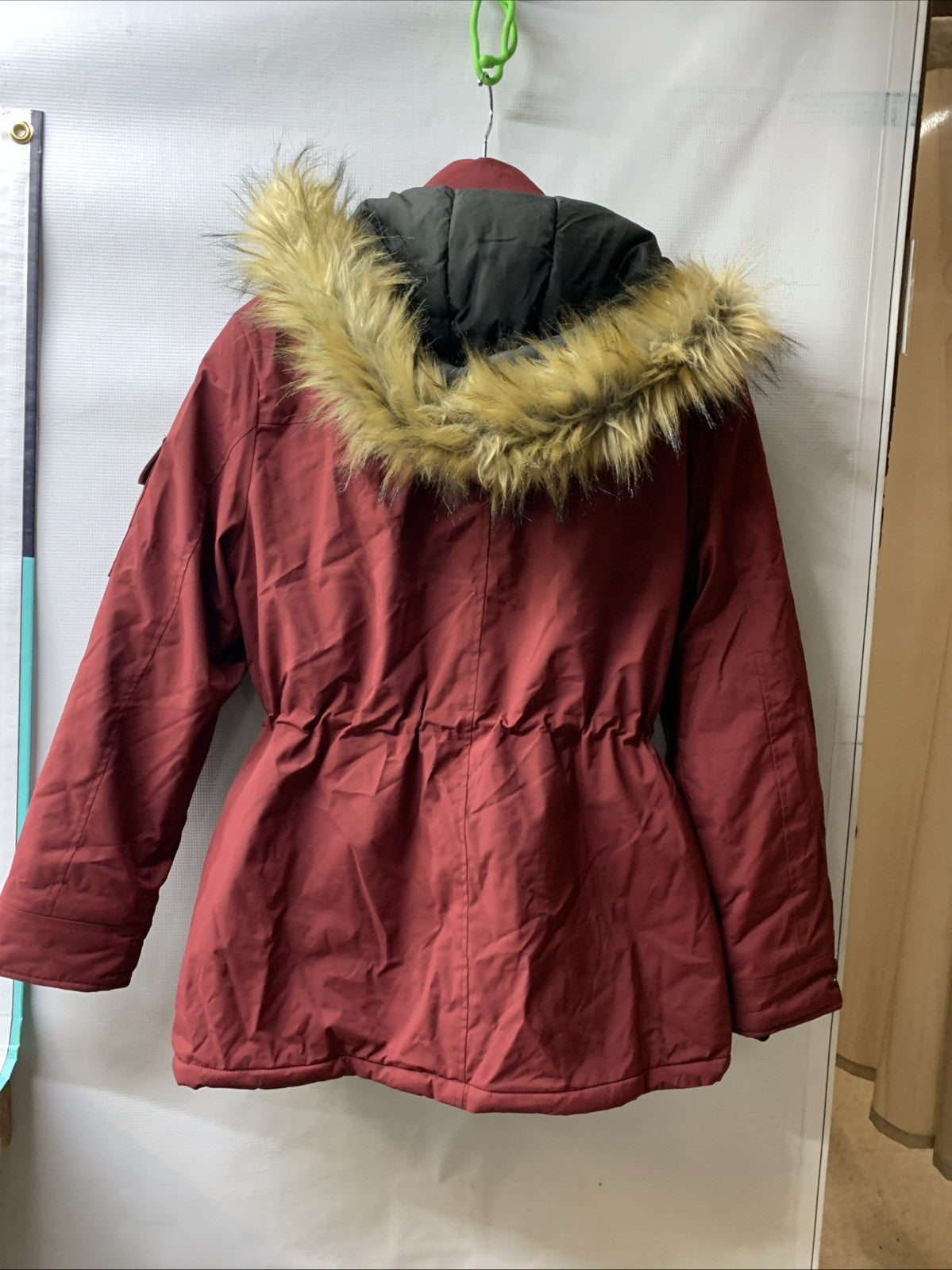 Genovega Graphene Heated Jacket Women Long Puffer Coat with Battery Pack Size L