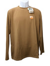 INGEAR Long Sleeve Swim Tee UPF 50+ Swim Shirt Beachwear Relax, Brown, Medium