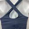 Huit 8 Paris Women's Sports Bra Bien Etre Marine Blue Size XS Wirefree Pull-on