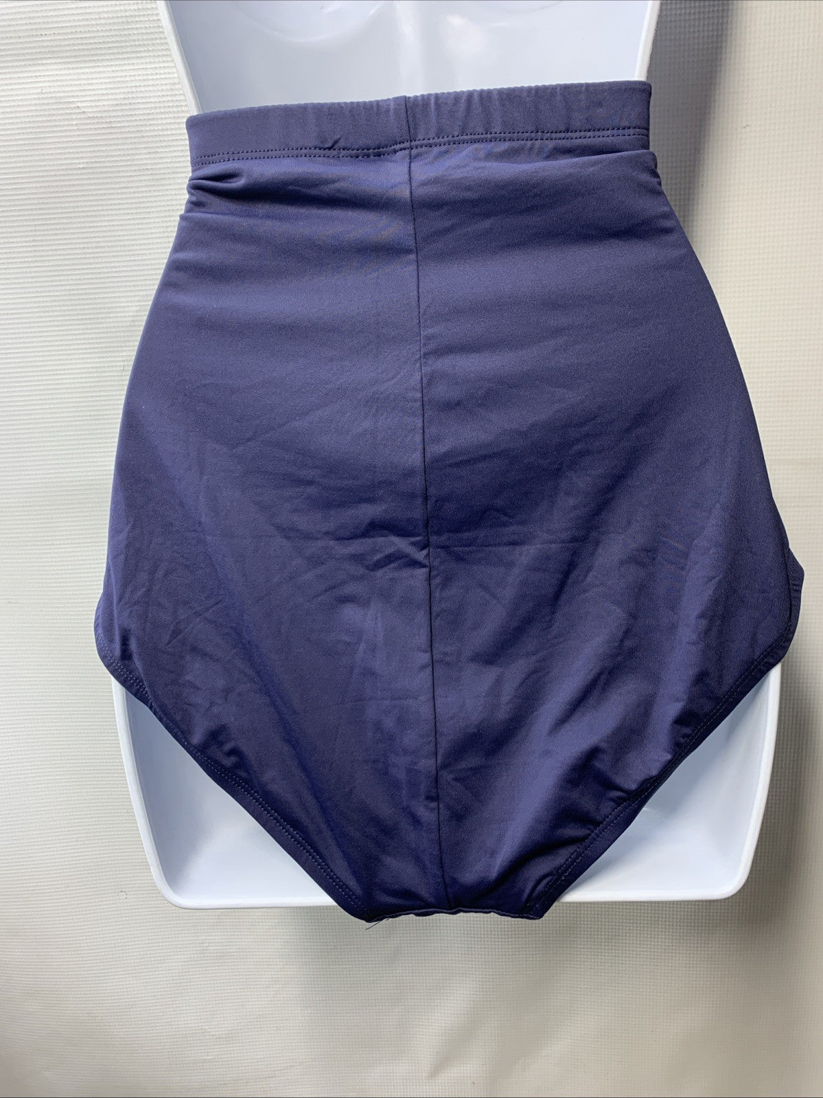 Anne Cole Navy High Waist Tummy Control Swim Bottoms Size Medium Navy MYMB36401