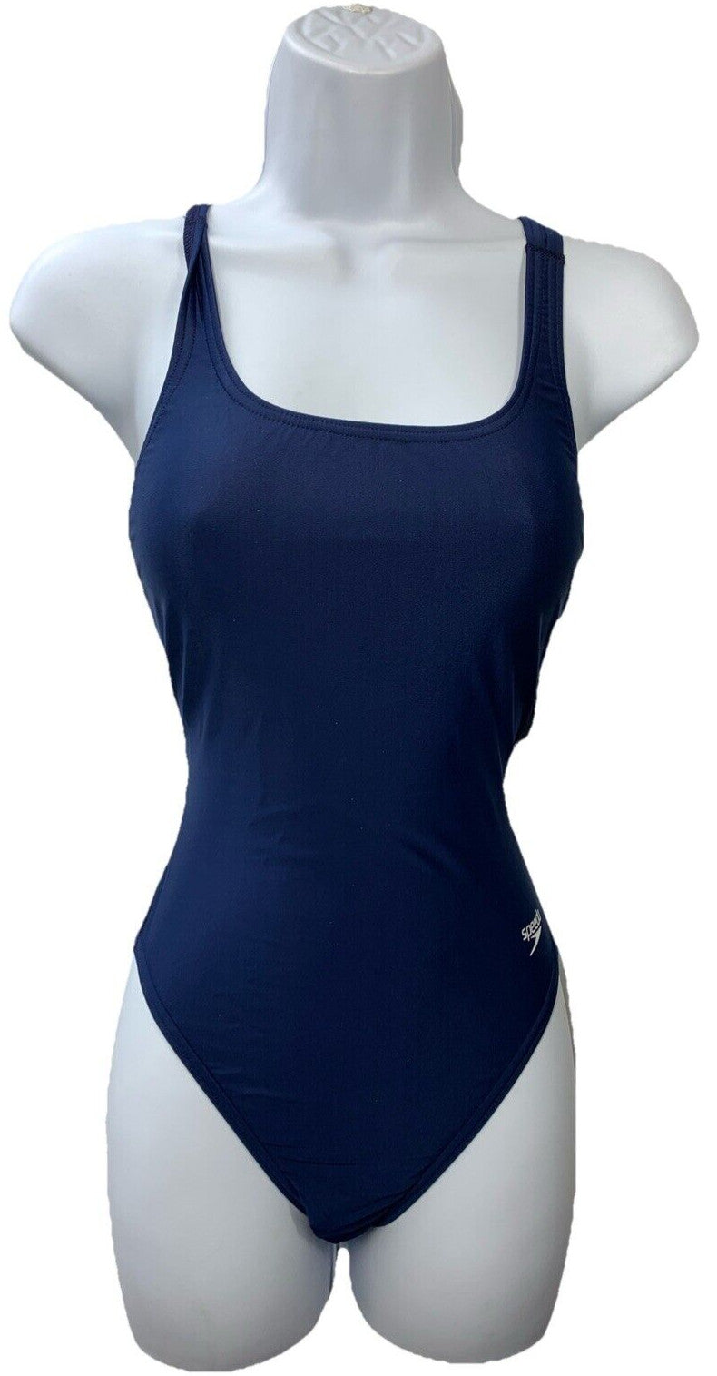 Speedo Women's ProLT One-Piece Swimsuit Speedo Navy Size 6/32 Swimwear Pull On