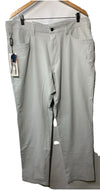 Haggar Sport Mens Performance 5-Pocket Stretch Straight Fit Tech Pant Size 38x32