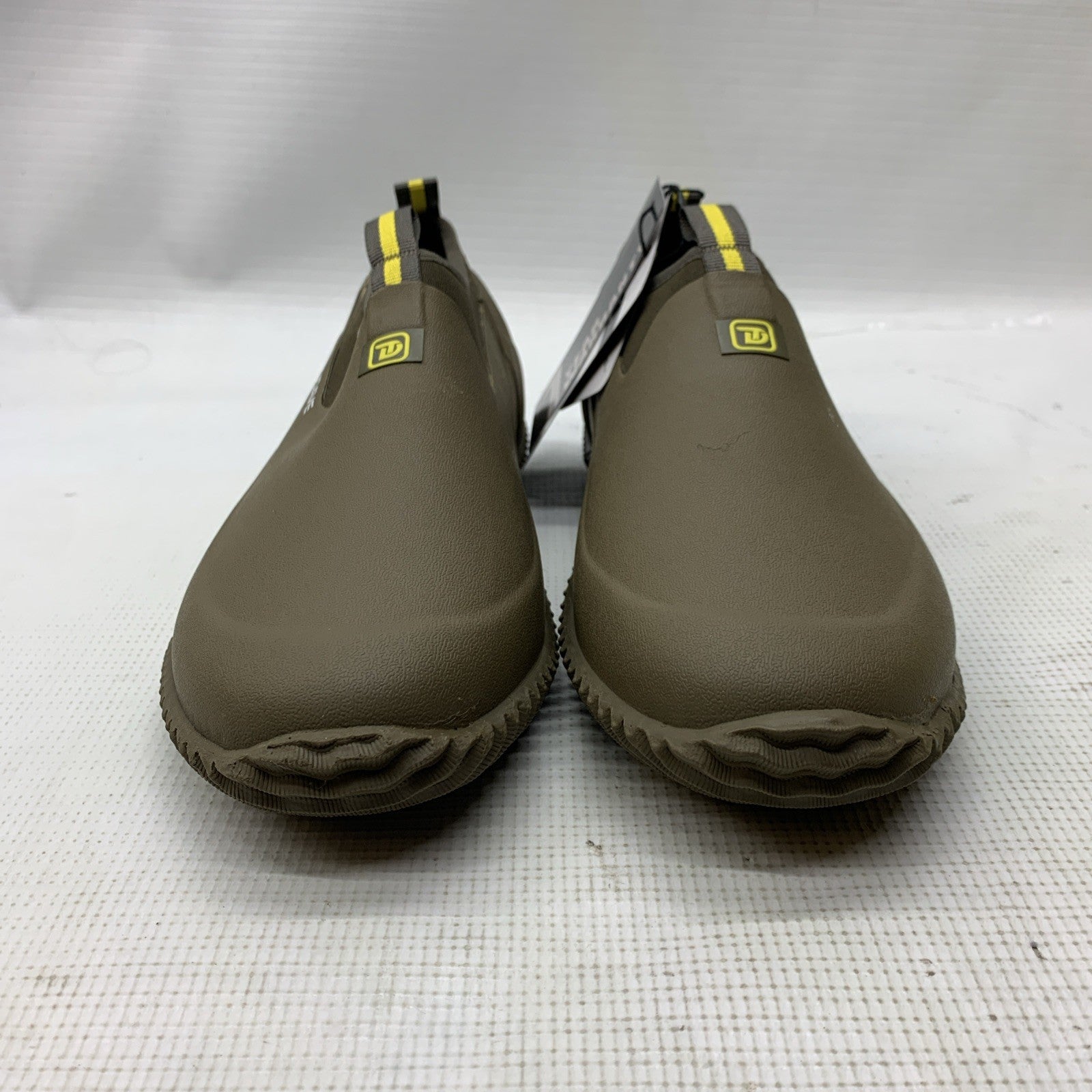 Waterproof Garden Shoes Men's Rain Boots Women's Slip-On Footwear Rubber Olive