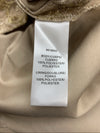 JS Collections Women's Brynlee Flutter Column Gown 8618642 Size 6 Flutter sleeve