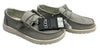 Hey Dude Wendy Chambray Casual Shoes for Women's Size 6 Rounded Toe Lightweight