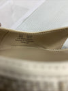 Sam Edelman Women Tracie Heel Size 8M Natural Weave Squared Toes Slingback Strap