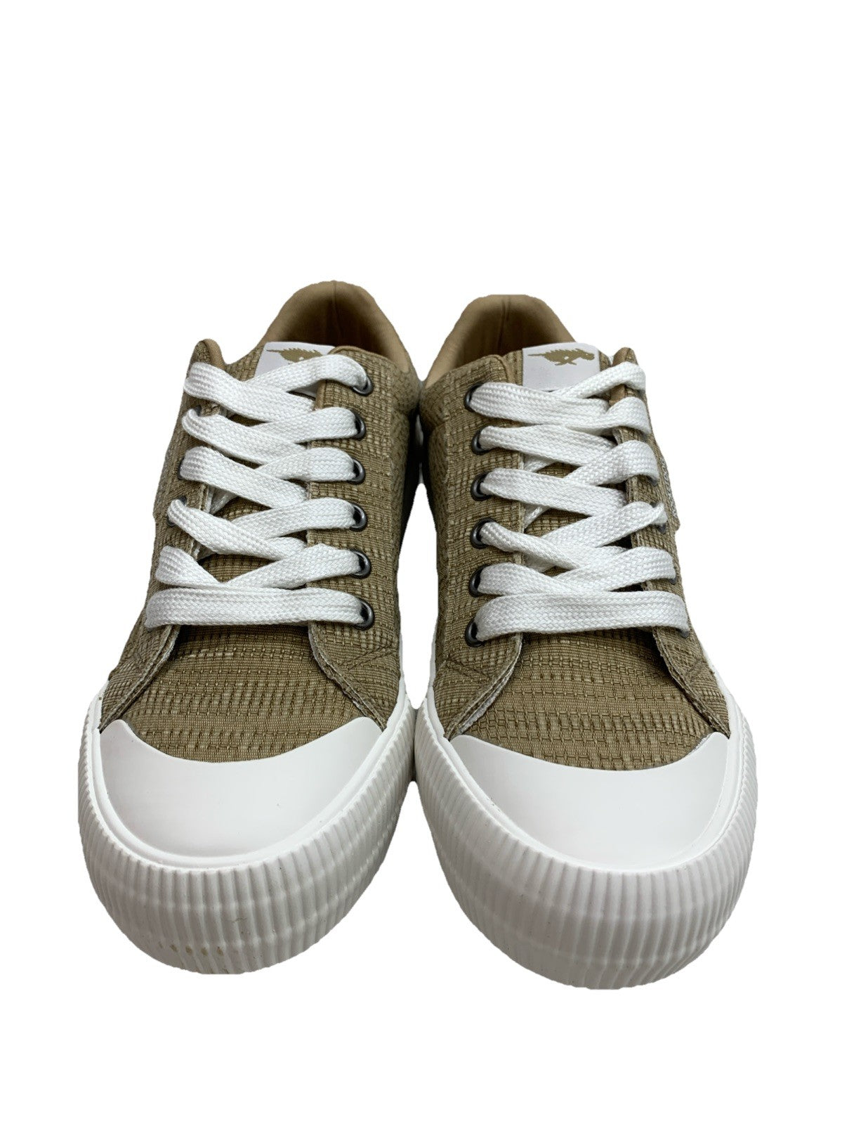 Rocket Dog Women Cheery Sneaker Barstow Cotton Tan Size 8M Lace-up Shoe Casual