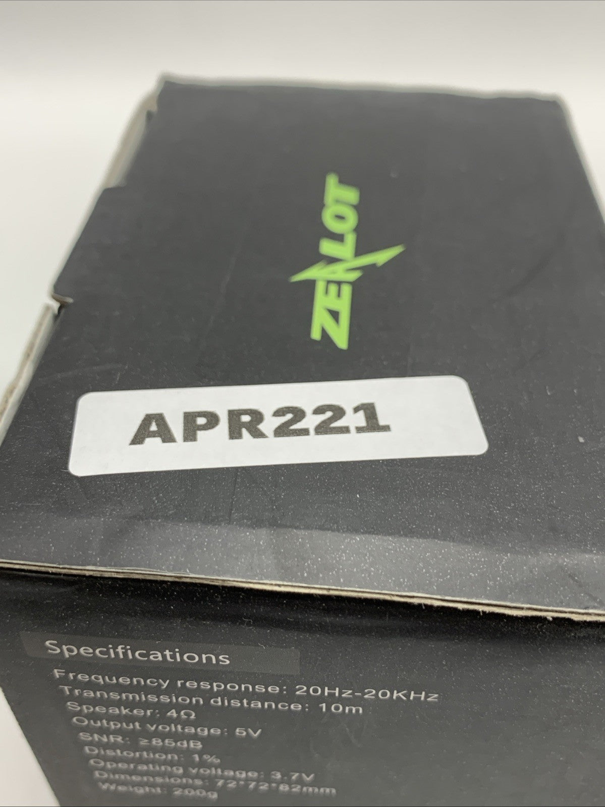 ZEALOT S5 Bluetooth Speaker – Super Bass, USB/TF/AUX, Mic, 10h Playtime Black