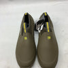 Waterproof Garden Shoes Men's Rain Boots Women's Slip-On Footwear Rubber Olive
