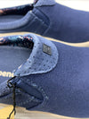 Waco SPENCO St. Maarten Womens Size 5B Perforated Suede Half Loafer Slip-On Blue