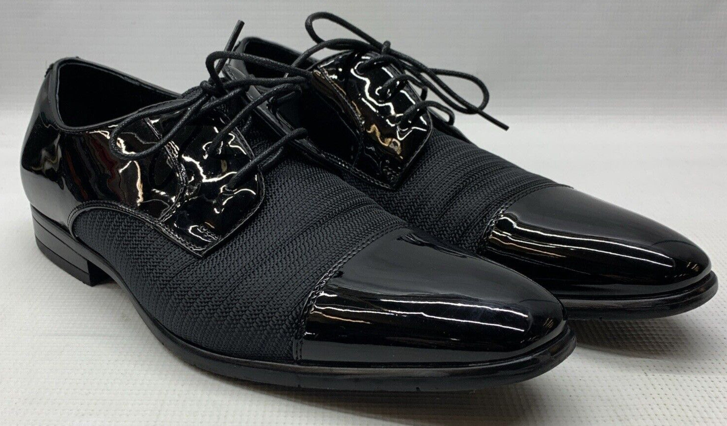 Man's Oxfords Stacy Adams Pharaoh Cap Toe Oxford 9M Black Lace-up Formal Shoes