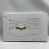 Nulea Ergonomic White 2.4G Wireless/Bluetooth Keyboard RT05 QWERTY Ergonomic