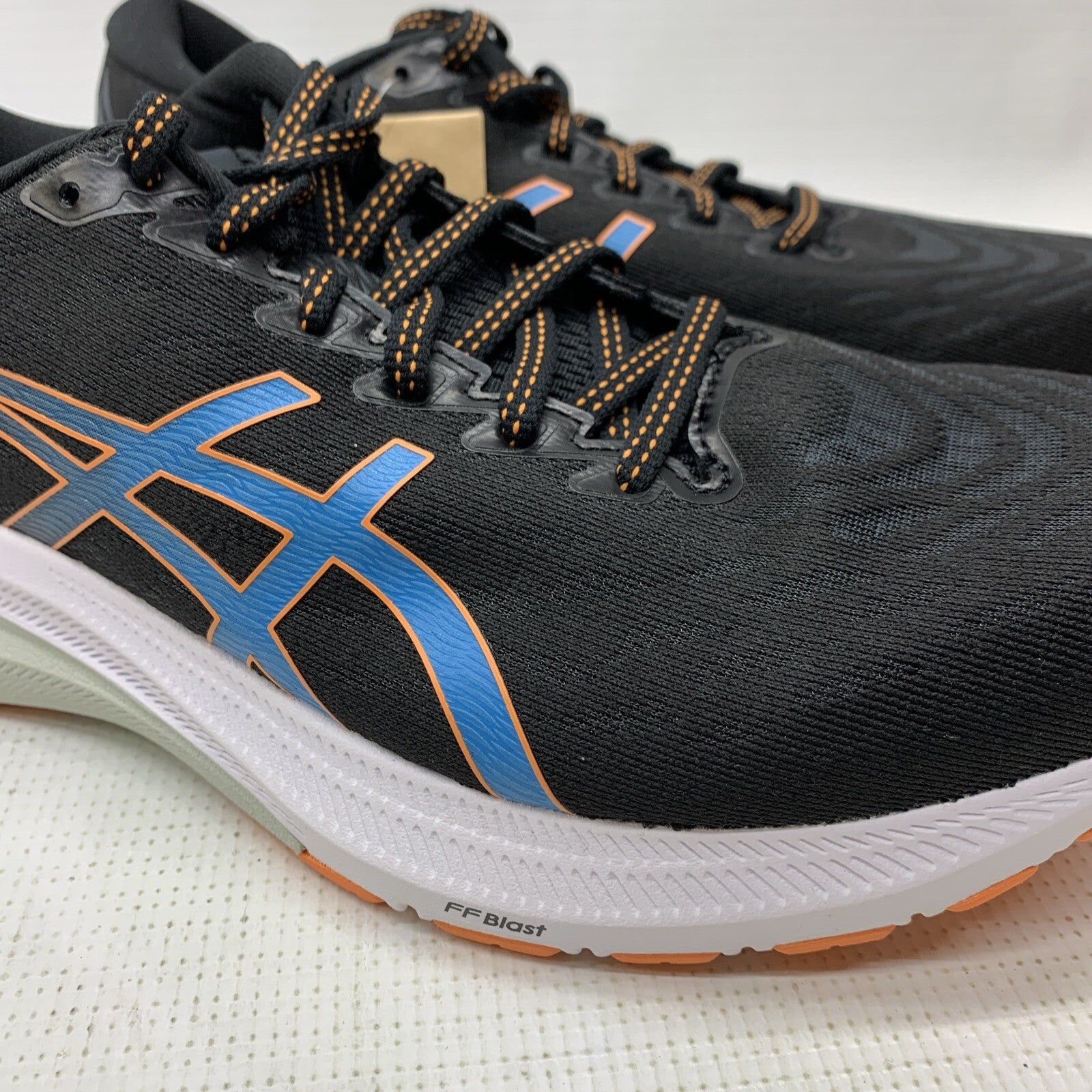 ASICS Men's Shoes GT-2000 11 Black/Sun Peach 1011B441-006 US 7.5 Lace-up Sneaker