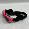 Petrich  Small Dog Goggles Pink Adjustable Head & Chin Straps 100% UV Protection