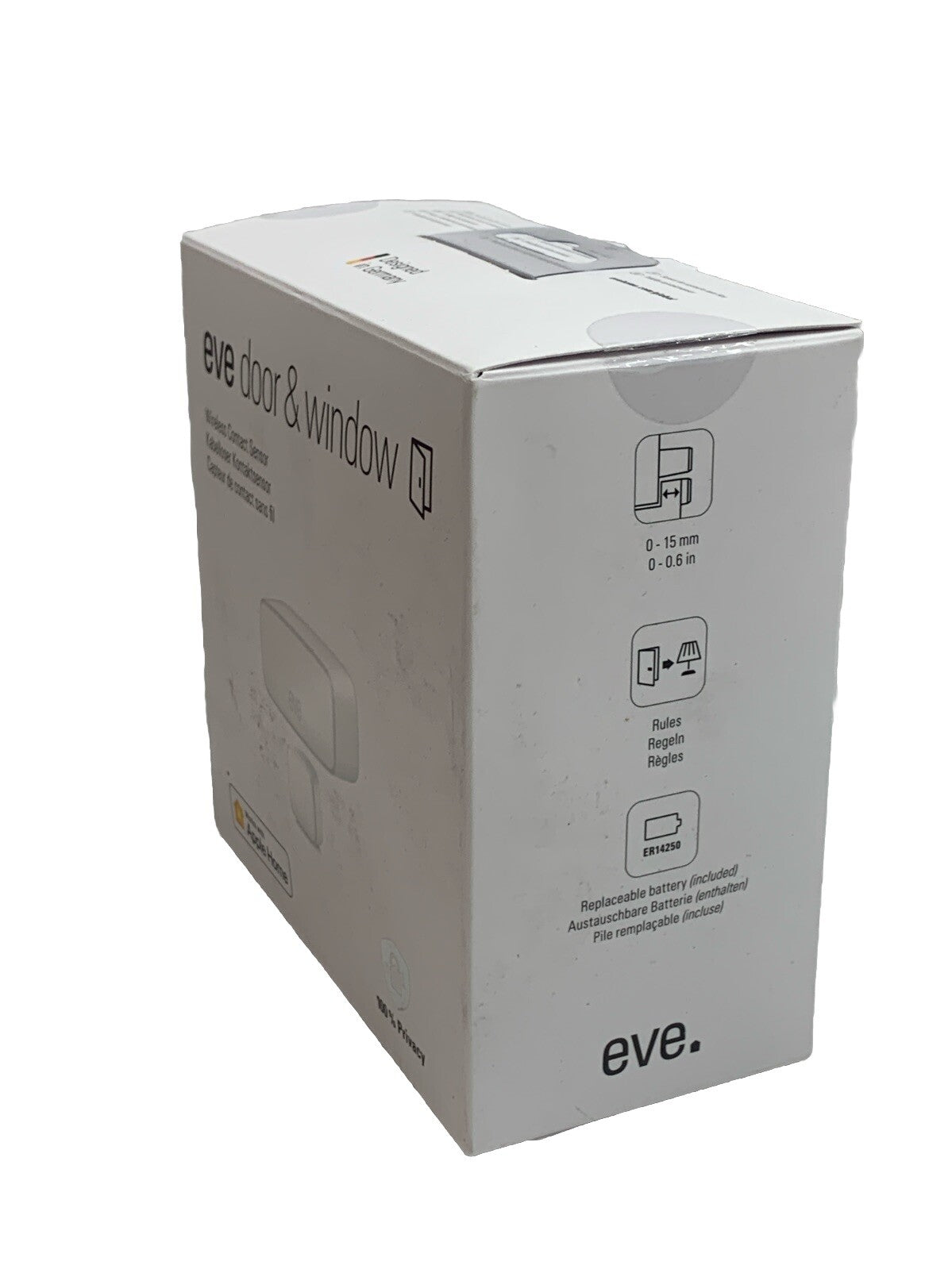 Eve White Bluetooth Automatic Control Smart Contact Sensor For Doors & Windows
