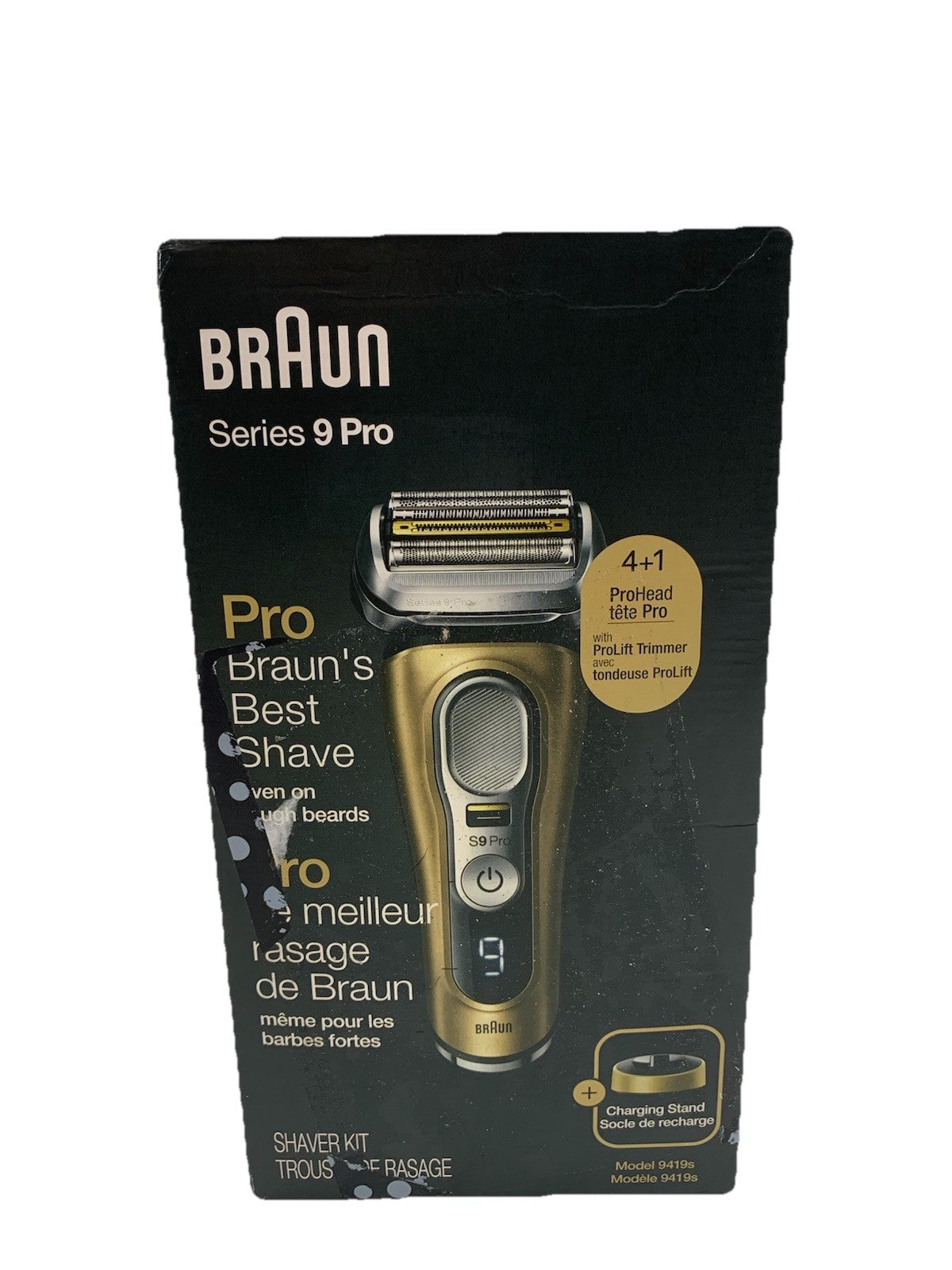 Braun Series 9 Pro 9419s Electric Shaver for Men, Wet & Dry Razor, Shaving Kit