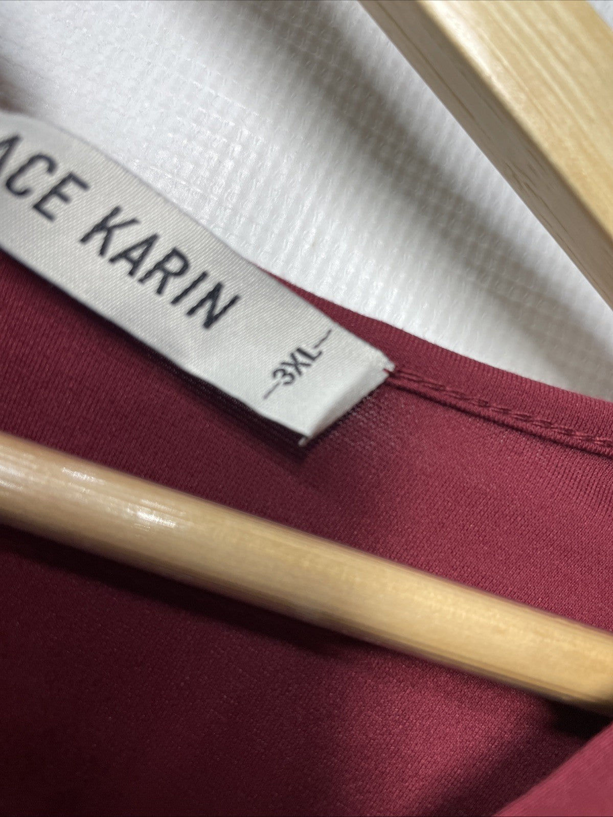 GRACE KARIN Women's Pencil Work Dresses Long Sleeve Wrap Size 3XL Red V-neck