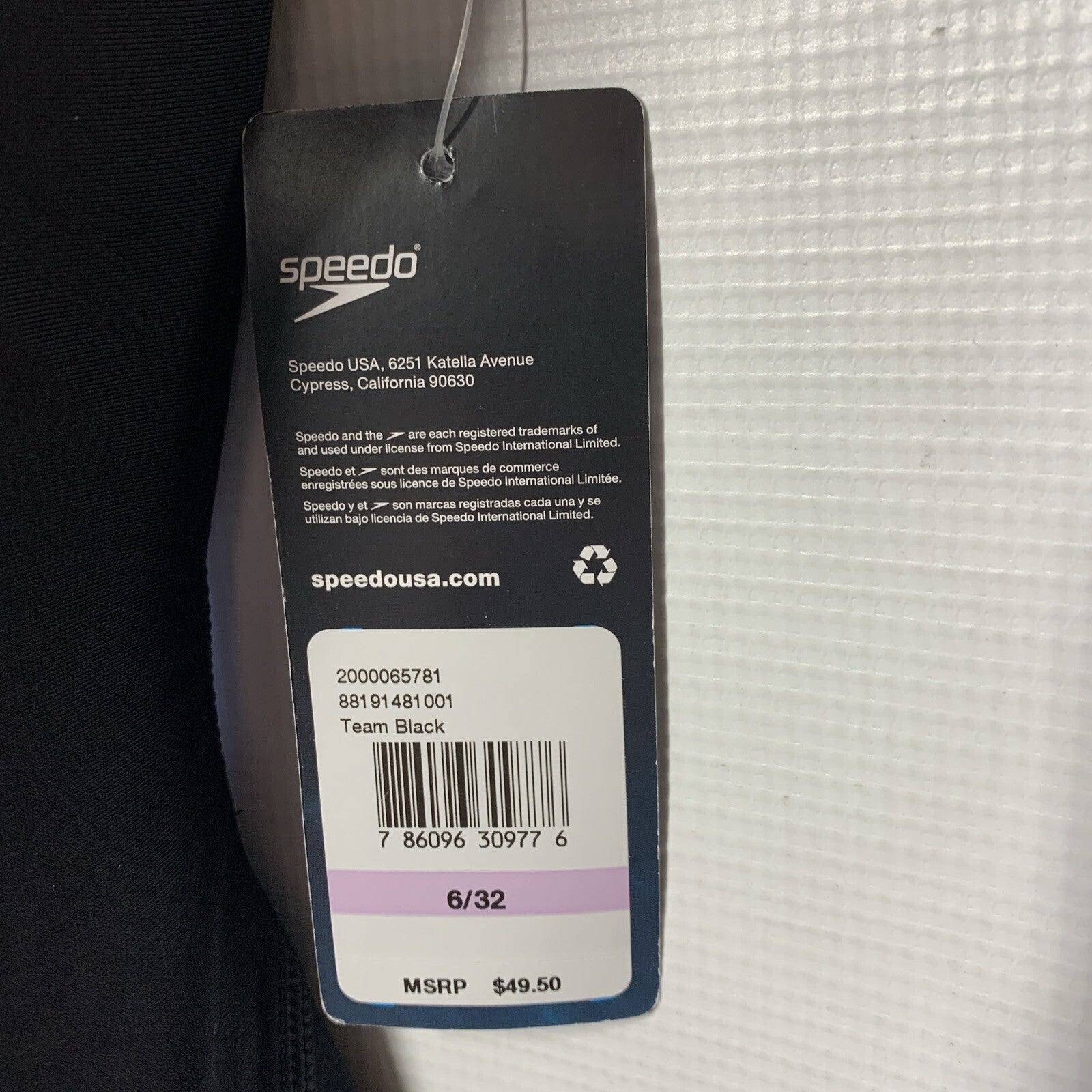 Speedo Women's FL Prolt Super Pro One Piece Swimsuit Black Size 6/32 Swimwear