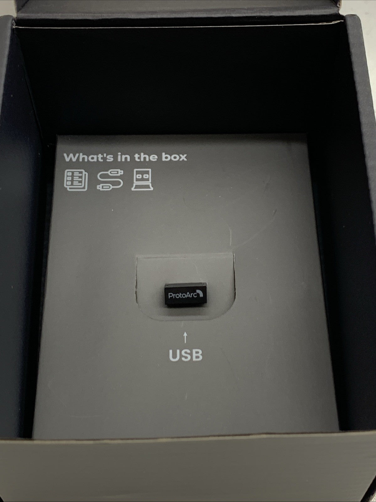 ProtoArc EM01 NL Ergonomic Bluetooth Wireless Trackball Mouse Rollerball Thumb