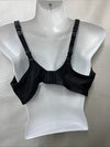 Bali One Smooth U Ultra Light Illusion Neckline Underwire Bra Black 3439 Sze 42C