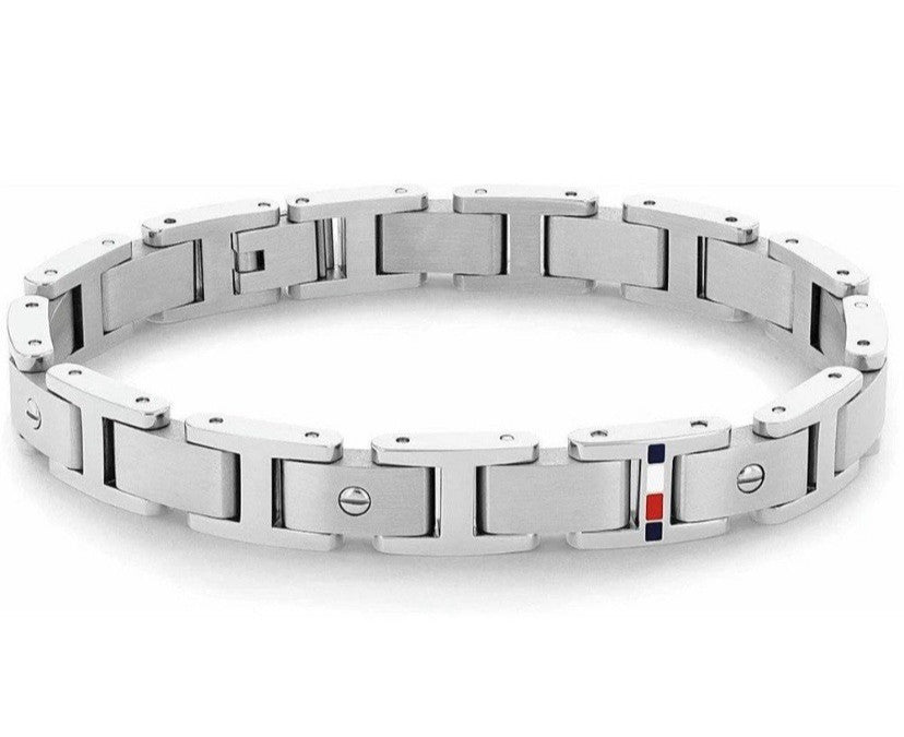 Genuine Men's Tommy Hilfiger Screws Bracelet Stainless Steel 2790393 Jewelry