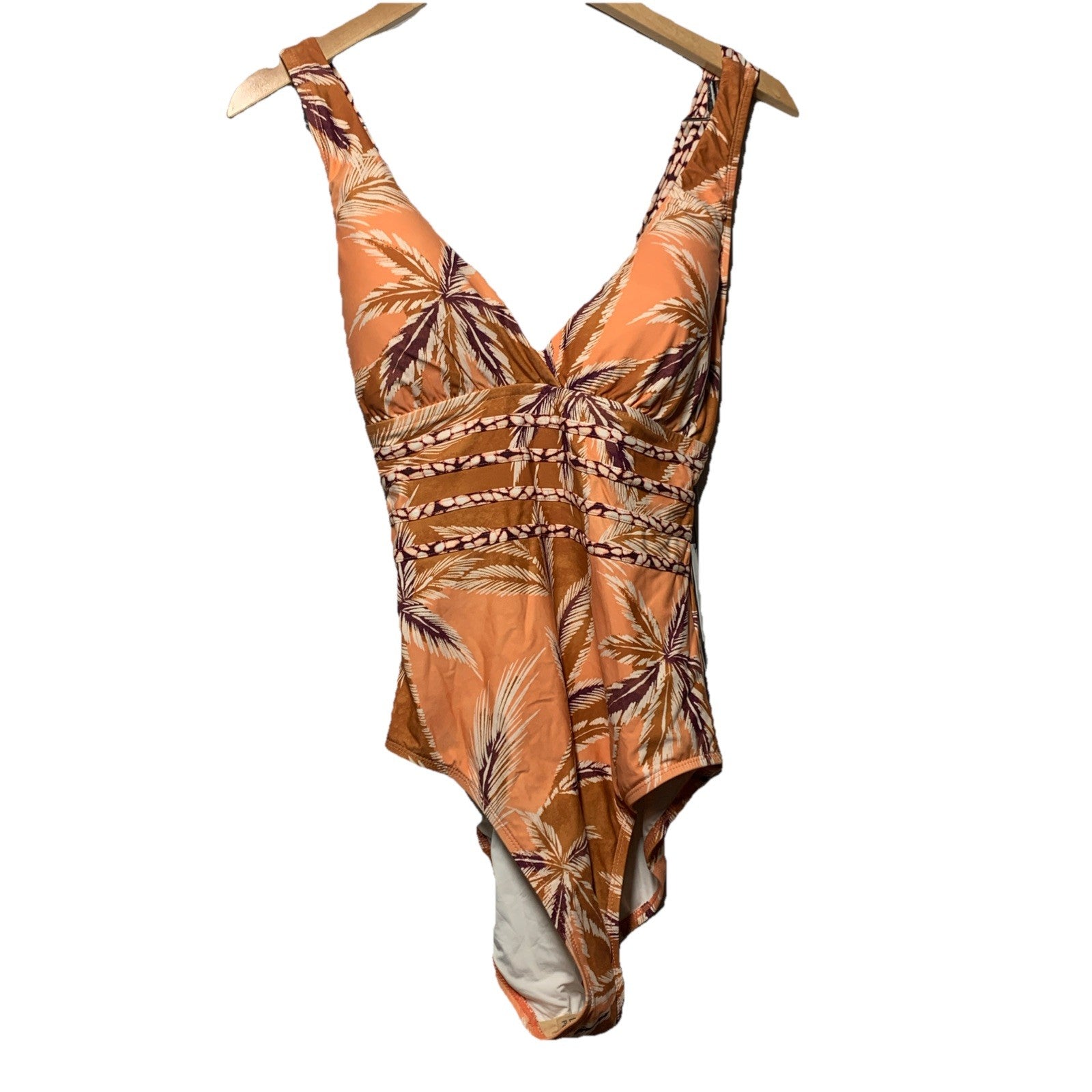 La Blanca Women's Multi Strap Cross Back One Piece Swimsuit Beach Swimwear 12