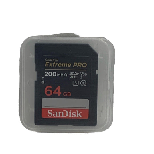 SanDisk Extreme PRO 64GB UHS-I U3 SDXC 200MB/s 4K UHD Video Memory Card SDSDXXU