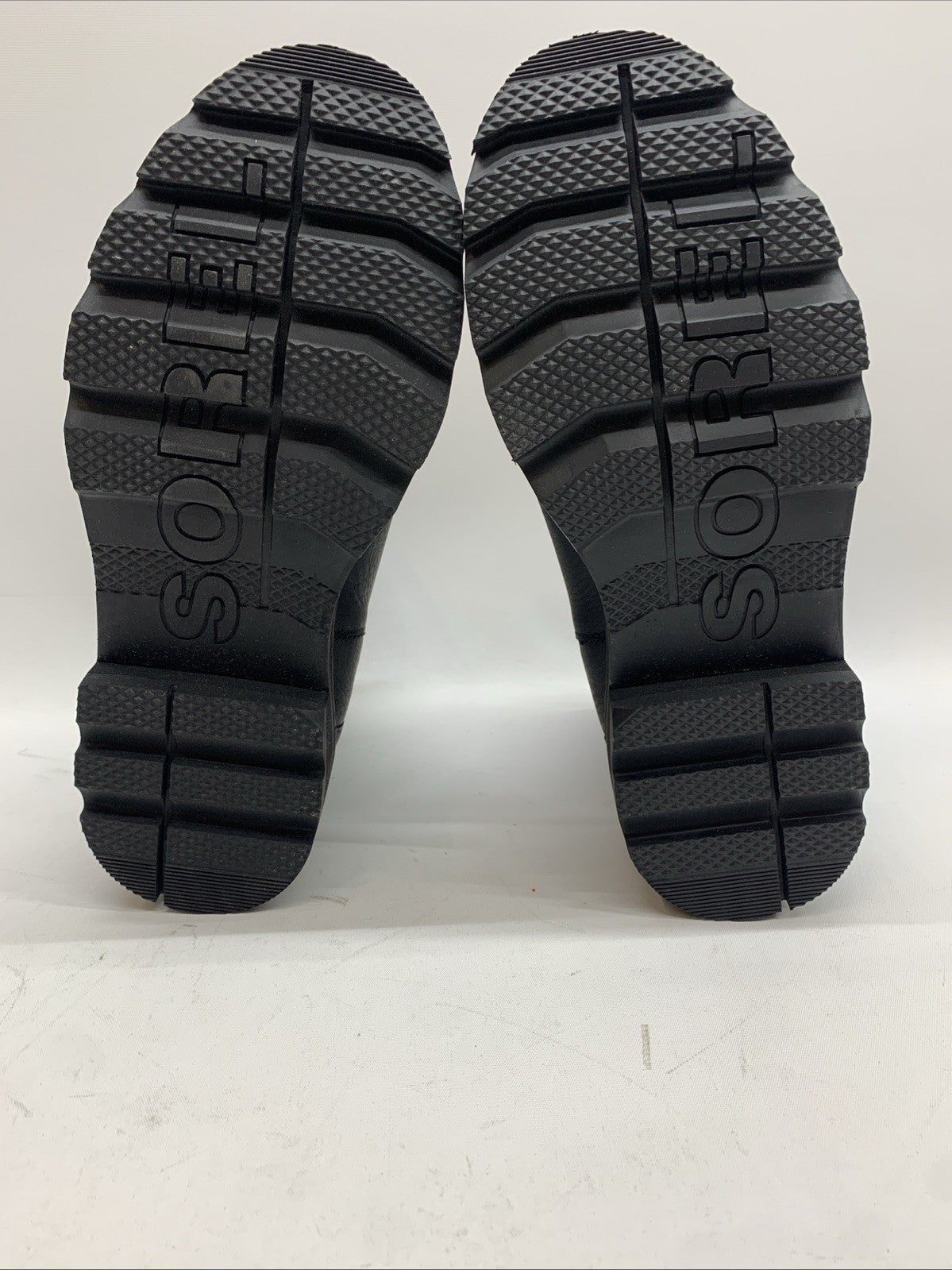 Sorel Emelie Chelsea Boots Leather Booties Waterproof Black NL3696-010 Size 8