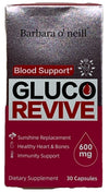 Gluco Revive Blood Support Supplement 600mg 30 Capsules Healthy Hearts & Bones