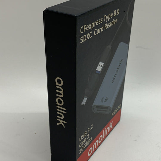 CFexpress Type B/SD USB 3.2 Gen 2 Card Reader - Dual Slot Adapter with USB-C