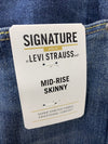 Signature by Levi Strauss & Co. Gold Label Womens Modern Skinny Jeans, Size 10
