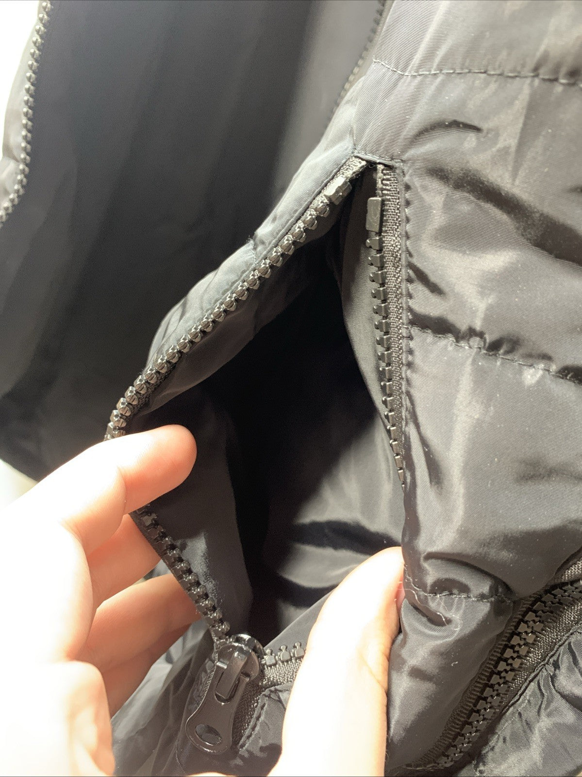 DR.PREPARE Heated Vest, Lightweight Heating Vest Size M-L Sleeveless Black Zip